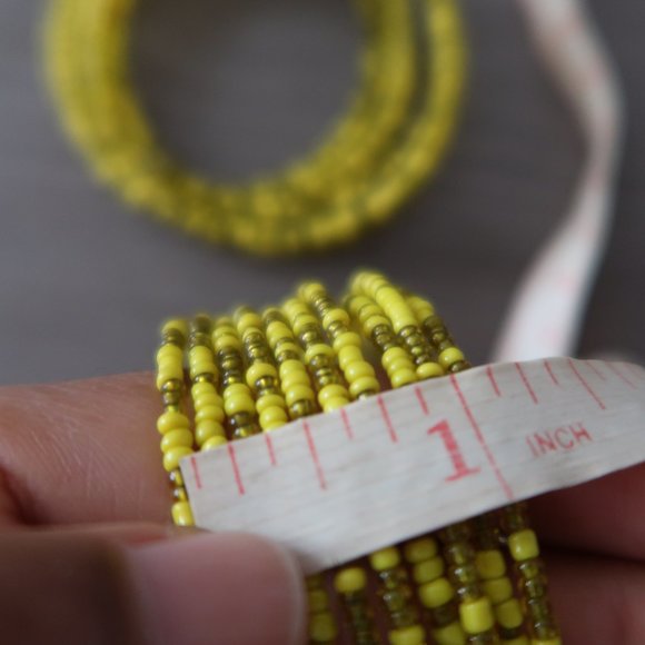 HANDMADE Colorful Beaded Spiral Wrap Bracelet - Picture 5 of 9